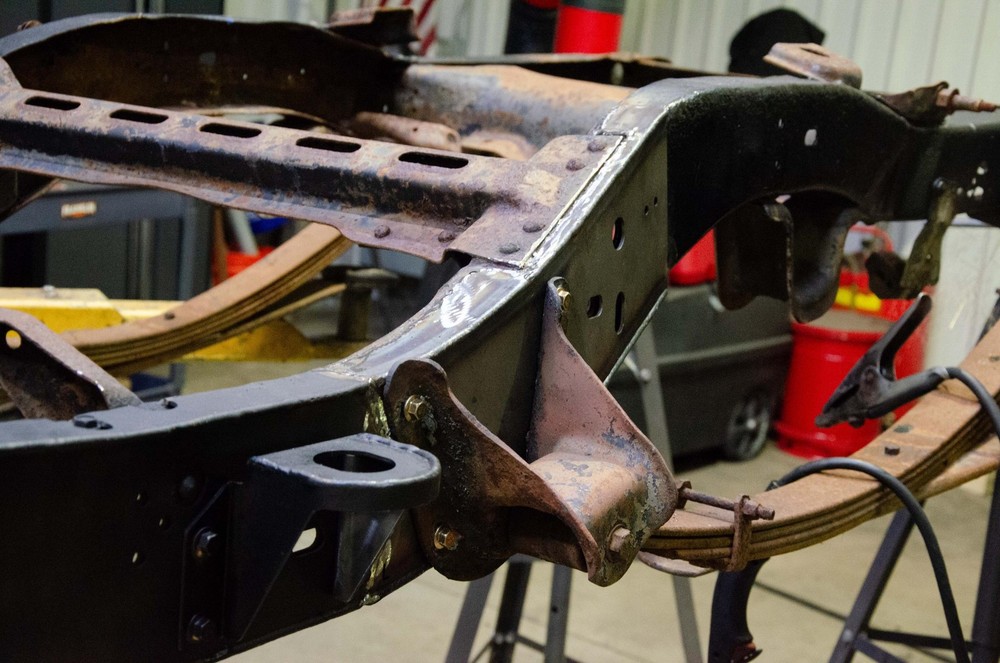 Rust Buster RB7436L Leaf Spring Frame Section Driver for 73-91 K5 Blazer/Jimmy
