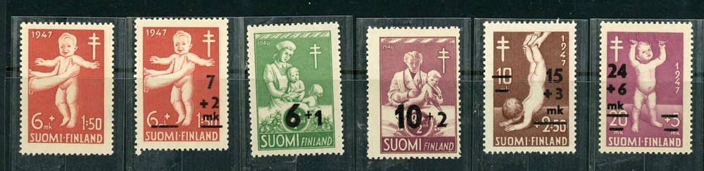FINLAND Semi Postal Mint / 23-1-1p /  MNH