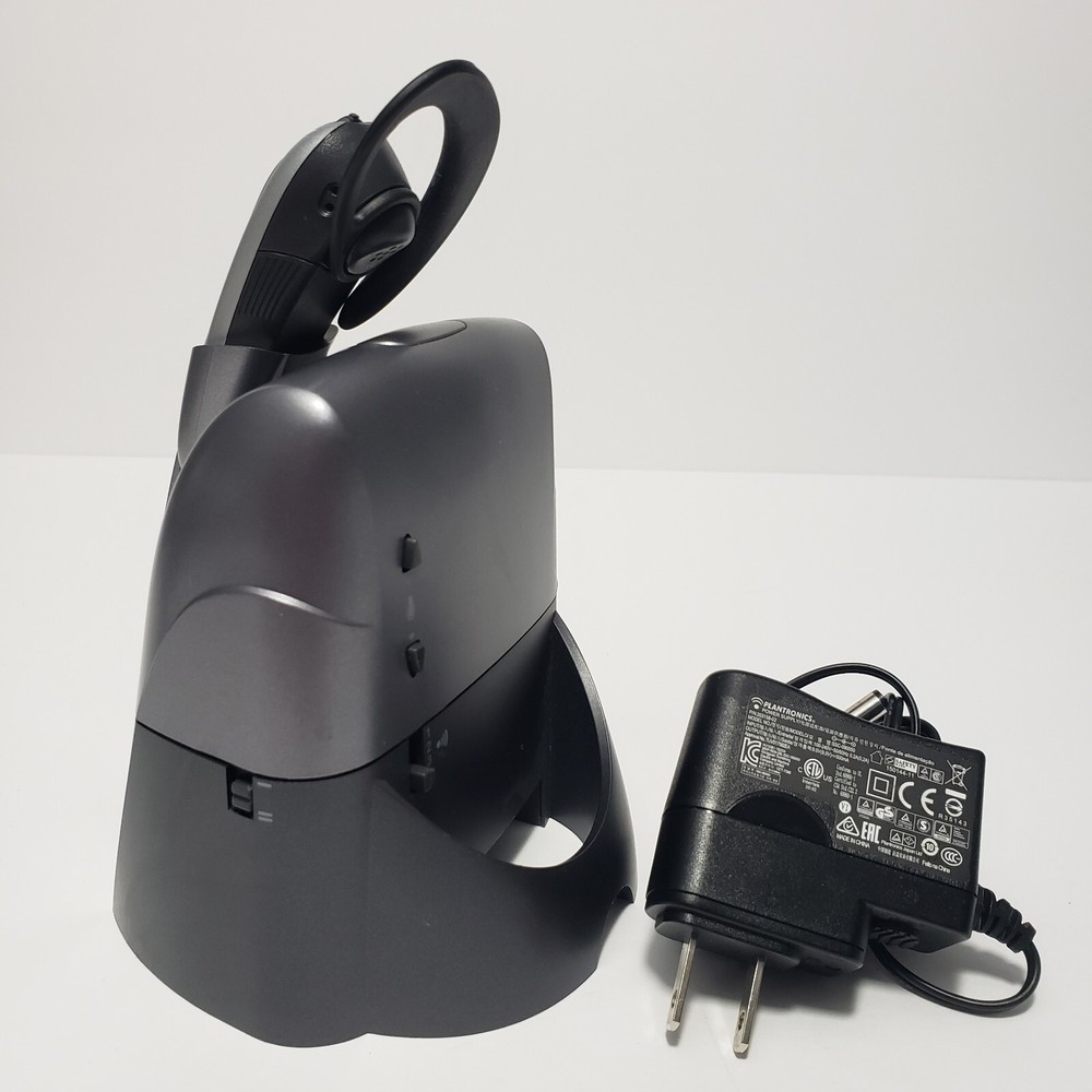 Plantronics CS55 Wireless Phone Headset w/ Charging Base Tested