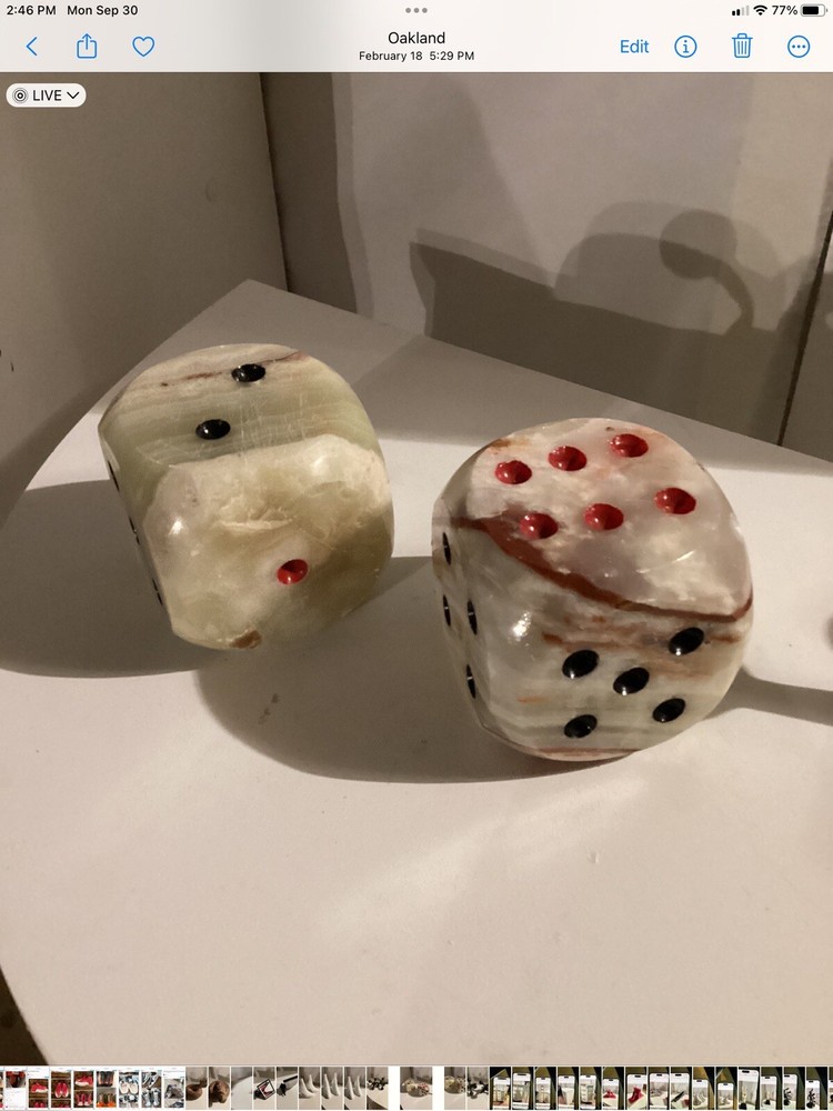 Marble XXL dice