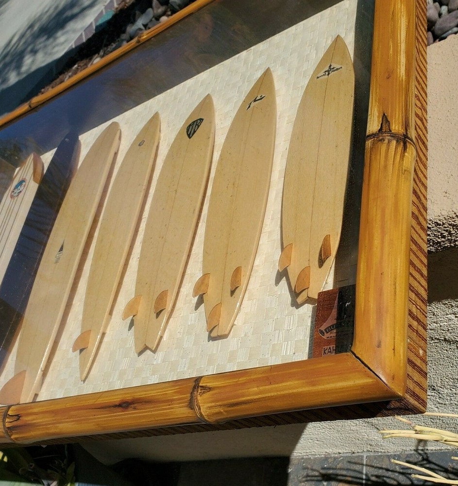 Dave C. Reynolds Signed Surf Art Original Artwork "Evolution '98" Surf boards