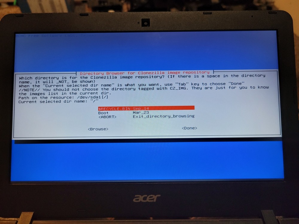 Clonezilla 64 Bit Bootable Image, Restore, Backup - Windows/Linux 16G USB Stick