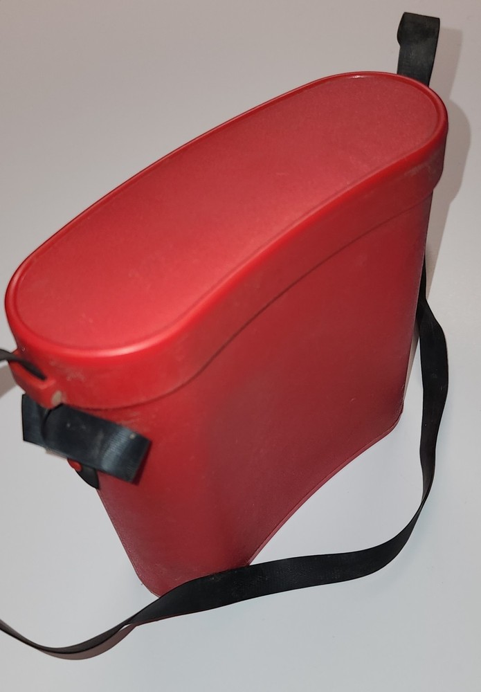 Vintage Plastic Red Binocular Case