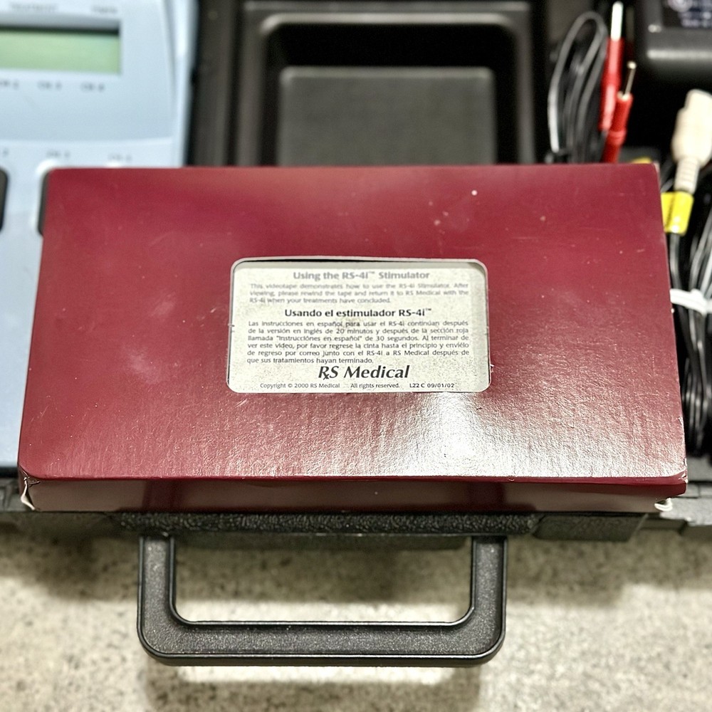 RS Medical RS-4i Plus Sequential Stimulator With Manual + 57 Extra Pads