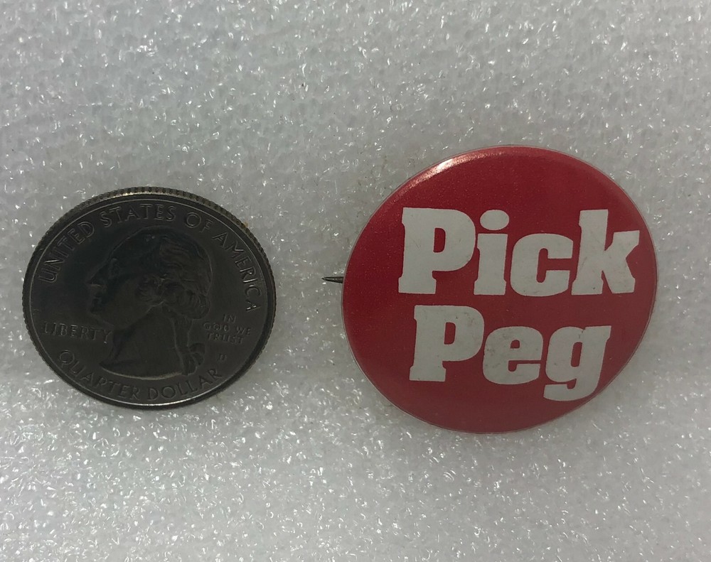 Vintage Pick Peg Pin