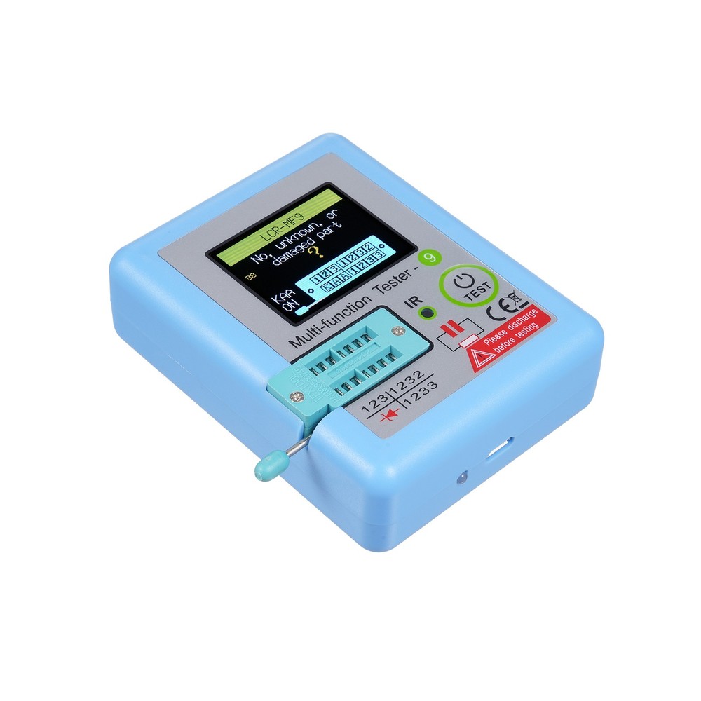 1--MF9 1.8'' TFT LCD Display Multi-meter Transistor Tester Diode Triode
