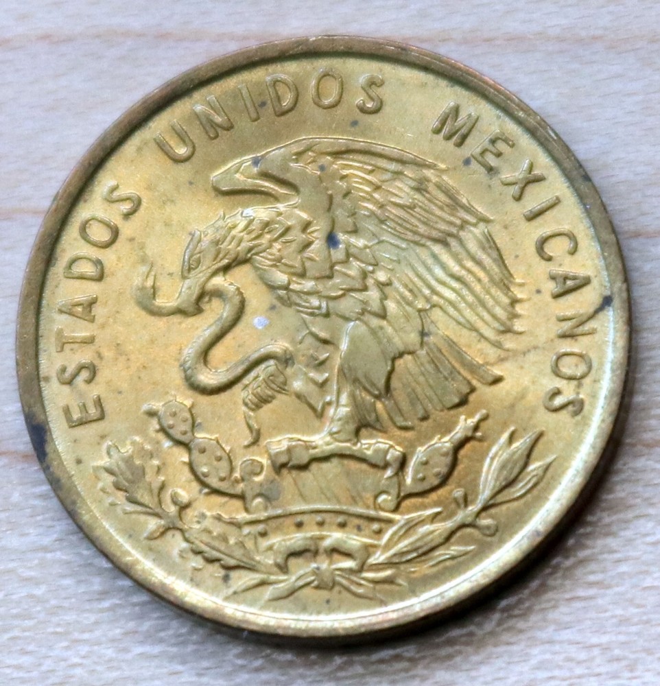 1962 Mexico 1 Centavo