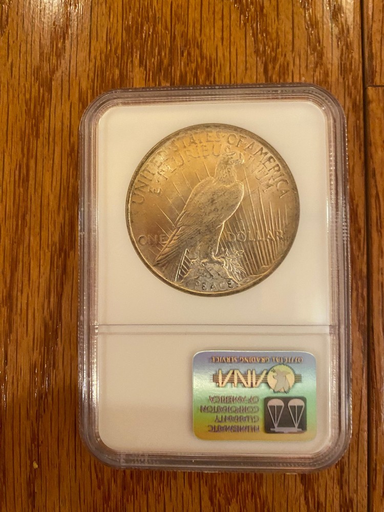 1923 Peace Dollar NGC MS 64