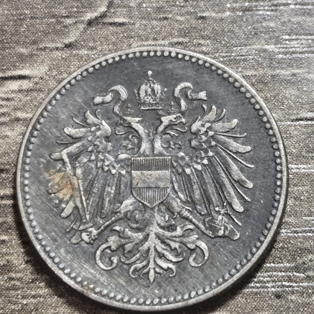 1917 AUSTRIA 20 Heller