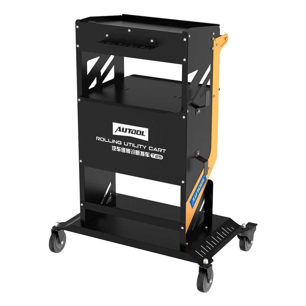 Tool Trolley Workshop Cart Heavy Duty Garage Roller Cabinet DIY with Code Lock