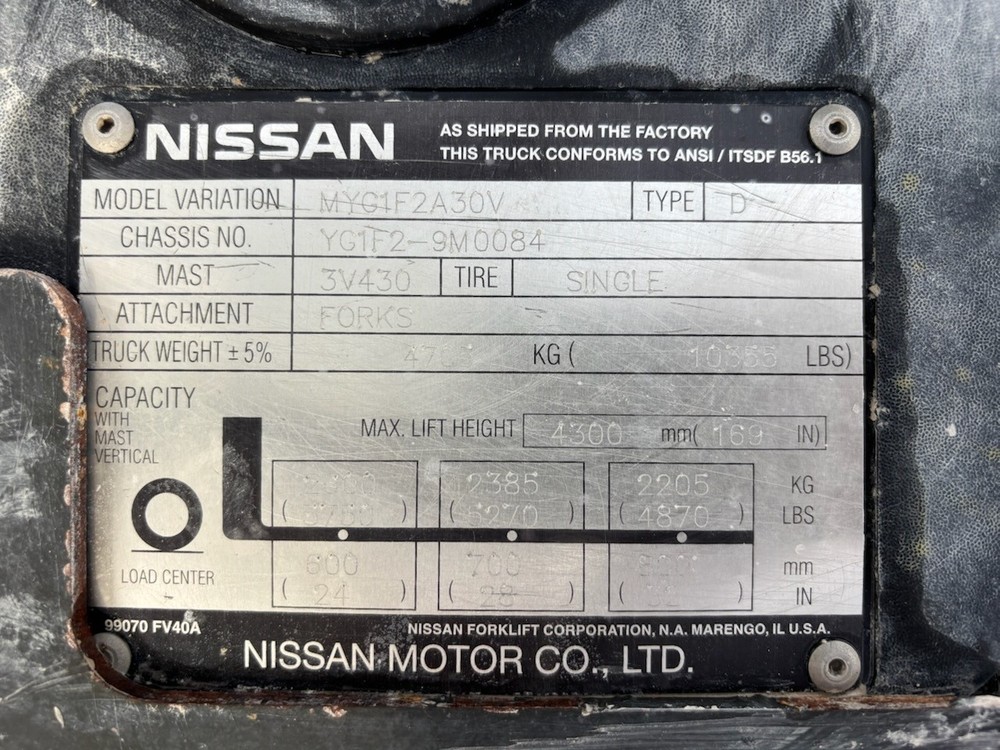 Nissan Forklift