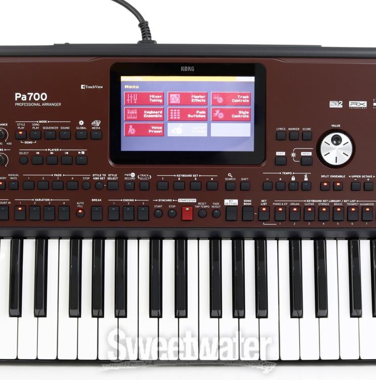 Korg Pa700 61-key Arranger Workstation