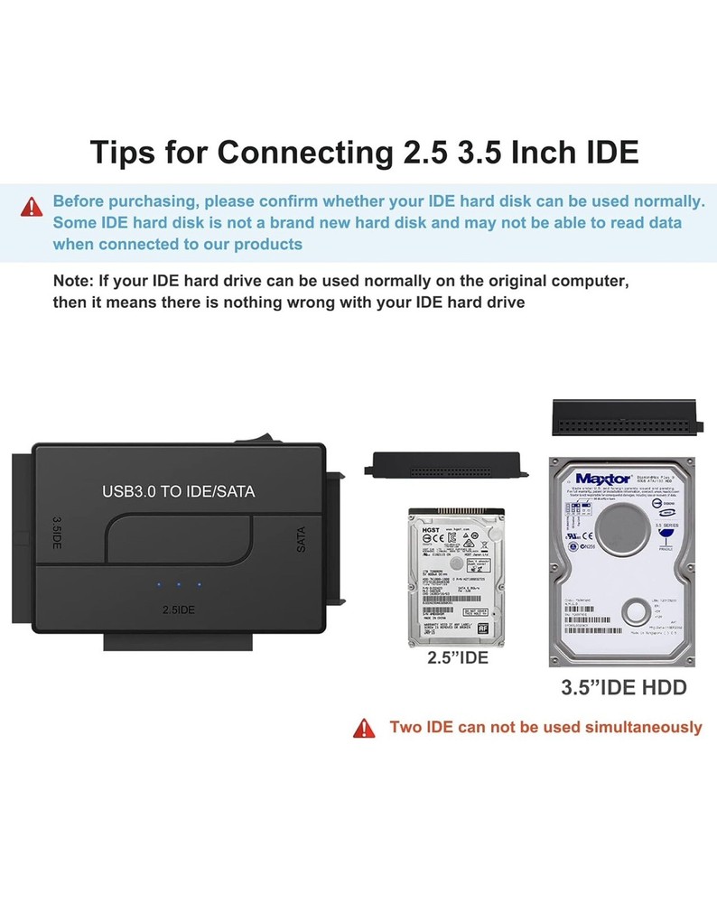 USB 3.0 to SATA IDE Hard Drive Reader