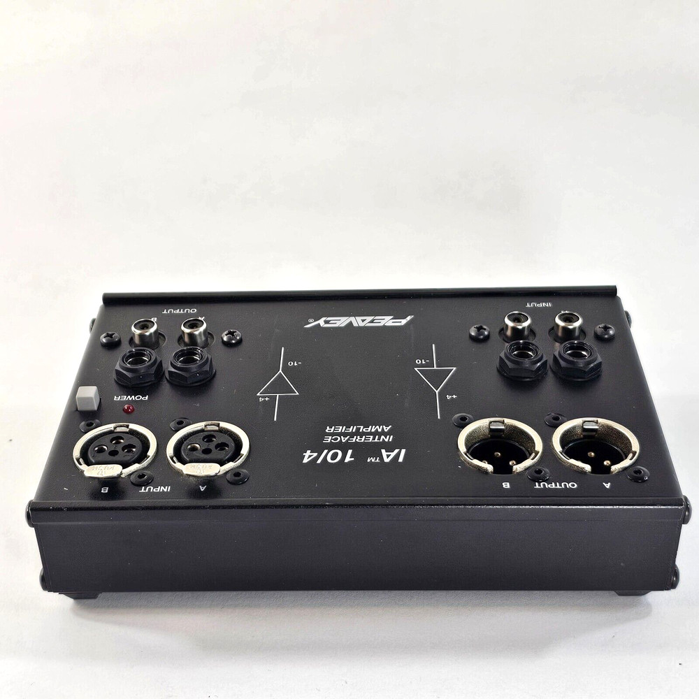 Peavey IA 10/4 Microphone Interface Amplifier with Box - Tested