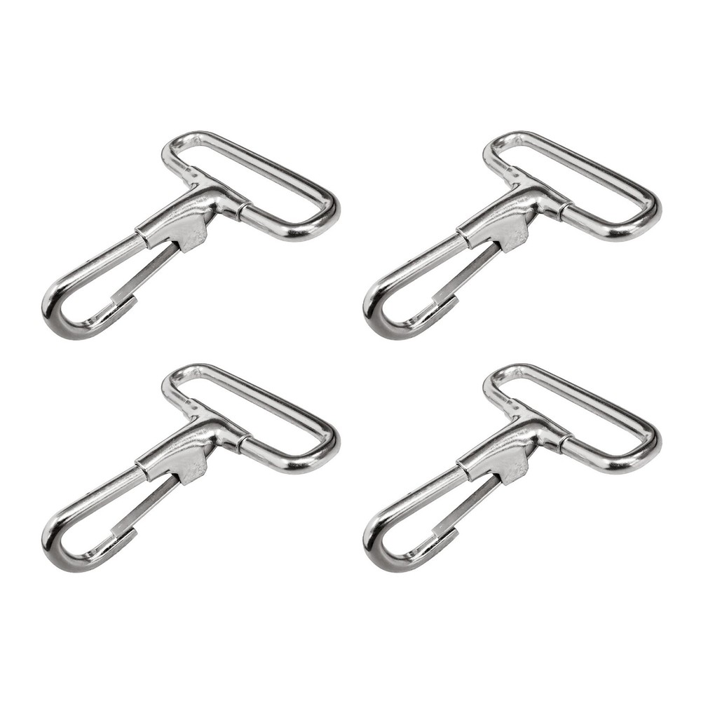 4 PCS 1" Trigger Snap Hook Clip Belt Buckles For Webbing Strap