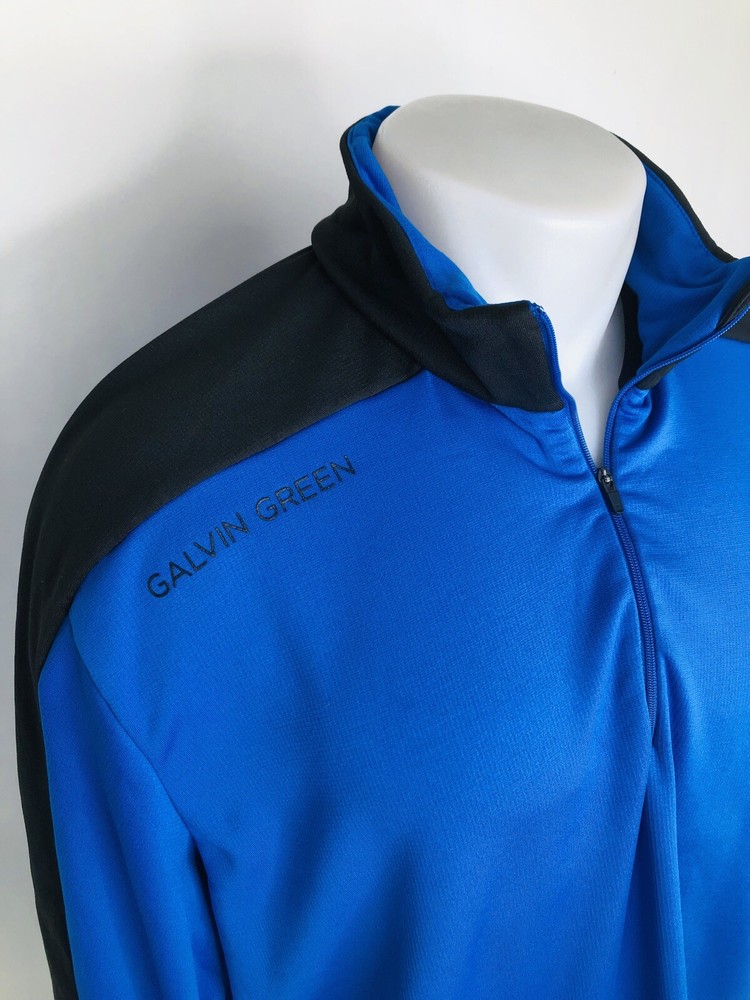 GALVIN GREEN / INSULA TECH - 2X/3X Performance Active Pullover Golf Jacket - EXC