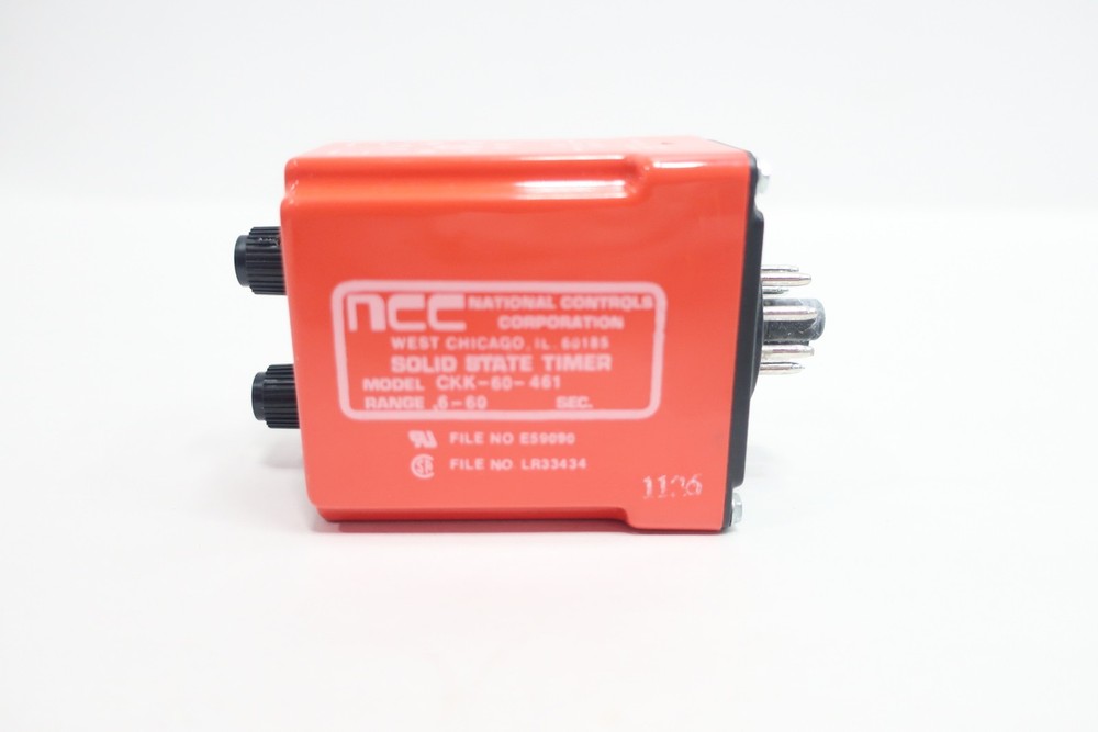 Ncc CKK-60-461 Solid State Timer 6-60sec