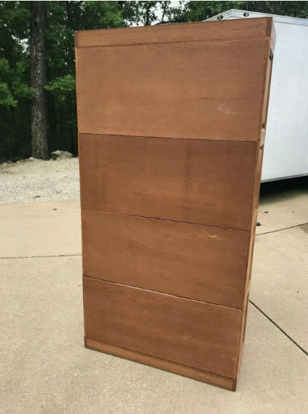 Antique Oak Stacking Lawyers Bookcase