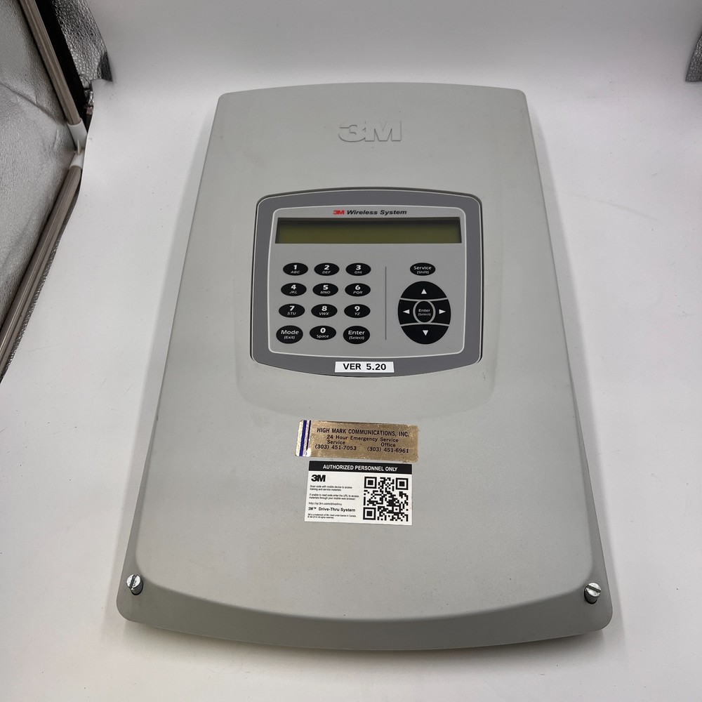 3M 1BAF XT-1B Wireless Drive Thru Intercom Base