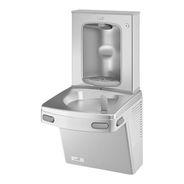 Oasis International 507049 Drinking Fountain, Sensor, Wall, Silver