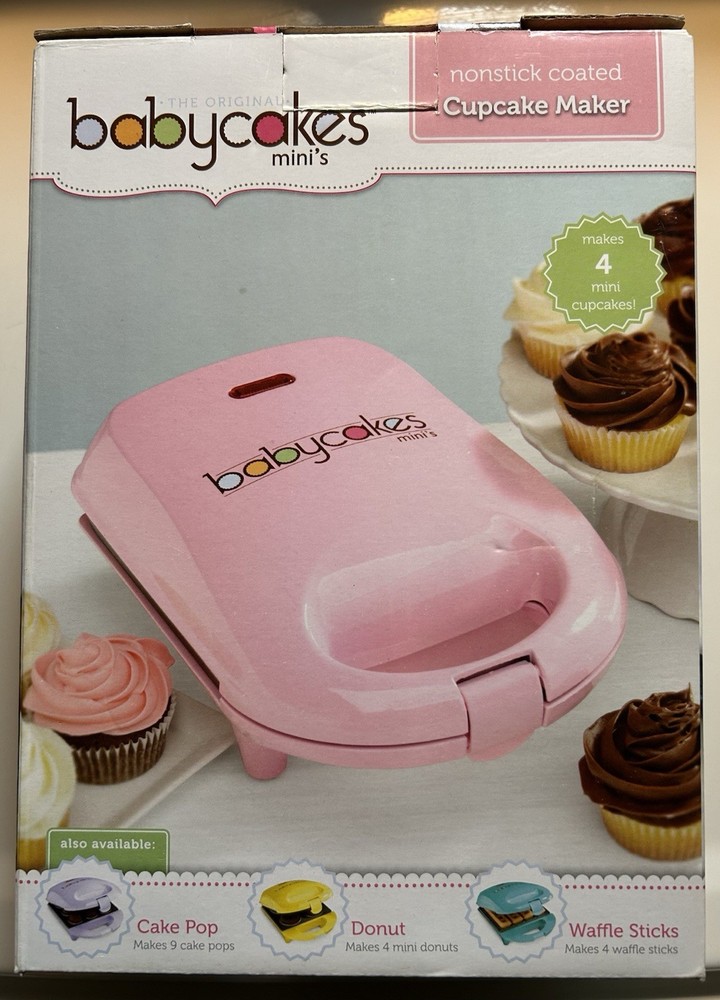 New Baby Cakes mini cupcake maker