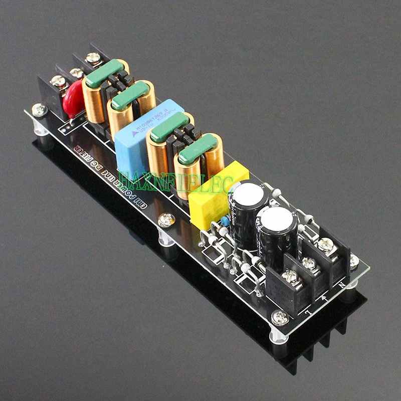 15A EMI Power Filter High Frequency Filtering Module DC Component Power Purifier