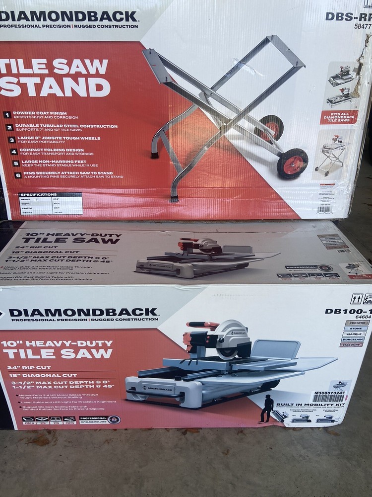 10” Heavy-Duty Tile Saw