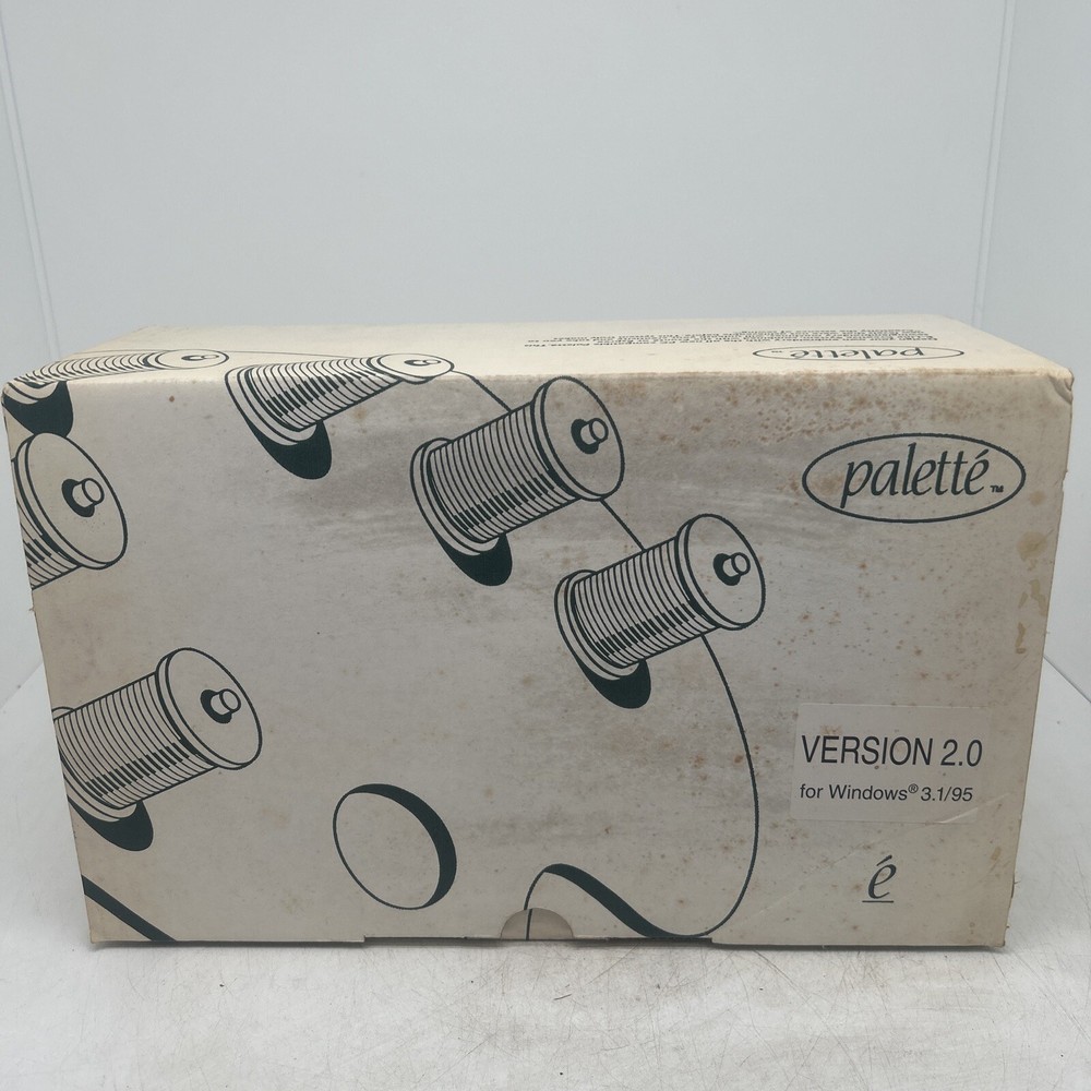 Palette Baby Lock ECS Version 2.0 Embroidery Reader Writer & Software New!