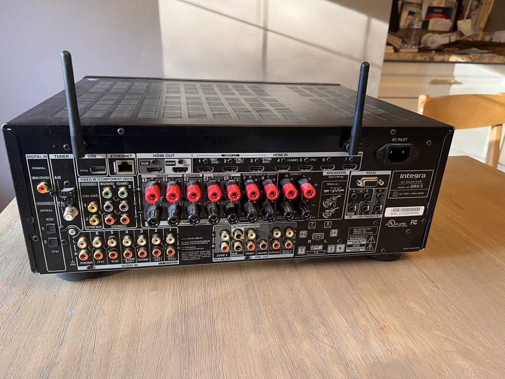 Integra DRX-3 AV Receiver-Excellent condition-Works great