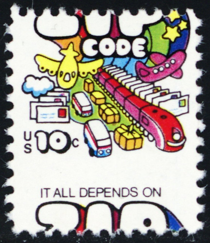 1511, Mint NH 10¢ - Misperforation Error "Zip" - Stuart Katz