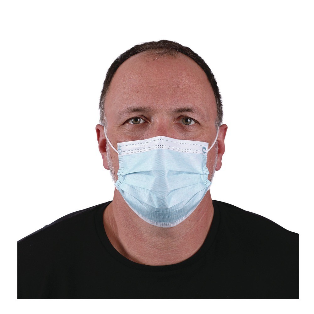 Boardwalk MS2000 3-Ply General Use Face Mask - Blue (2000/Carton) New