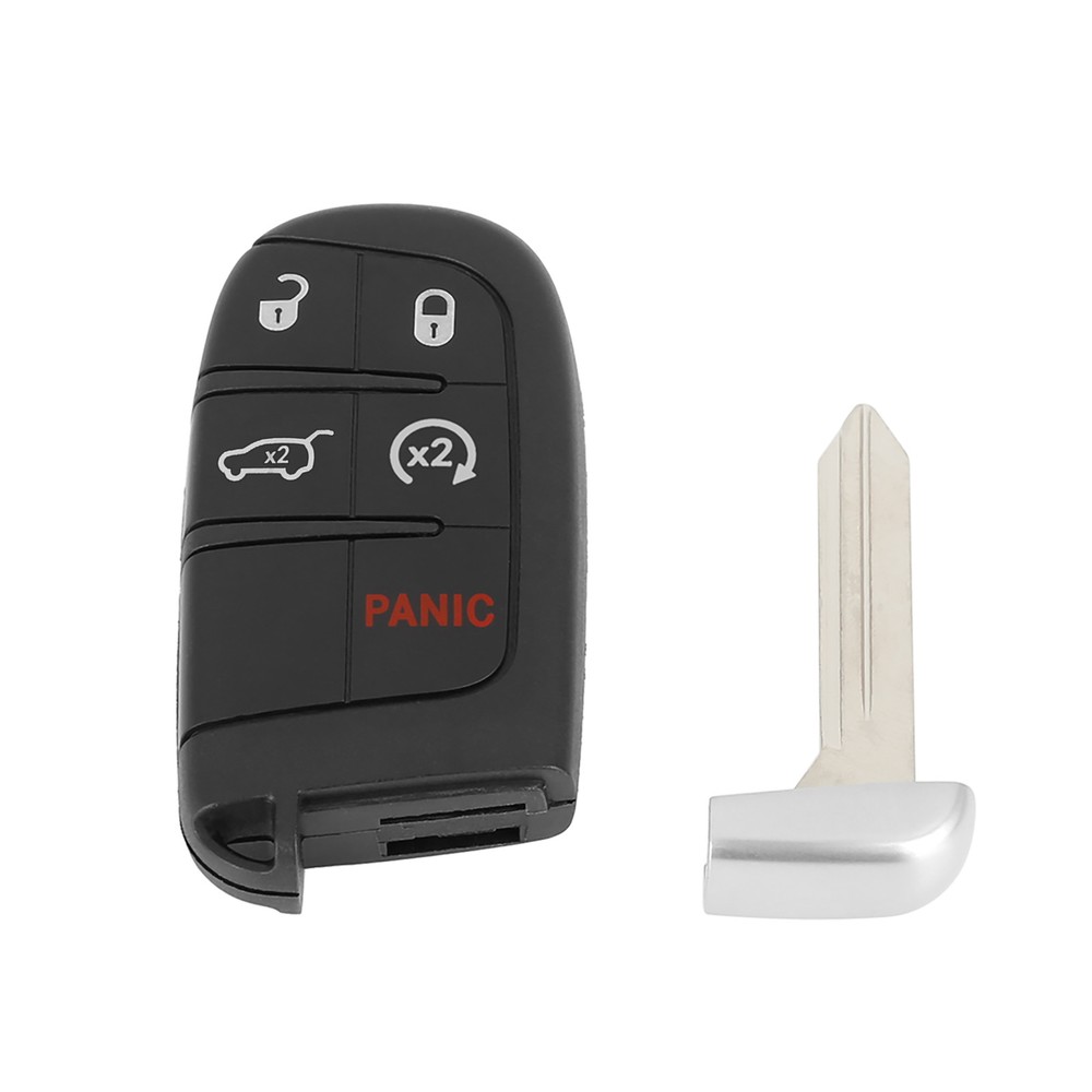 Key Shell Case fits for Jeep Compass 2017~2018 - 1 pcs