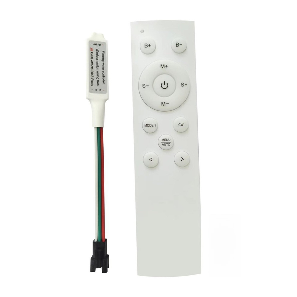 Wireless LED Flow Controller Dual Color with Bicolor + Iridescent Output Effect