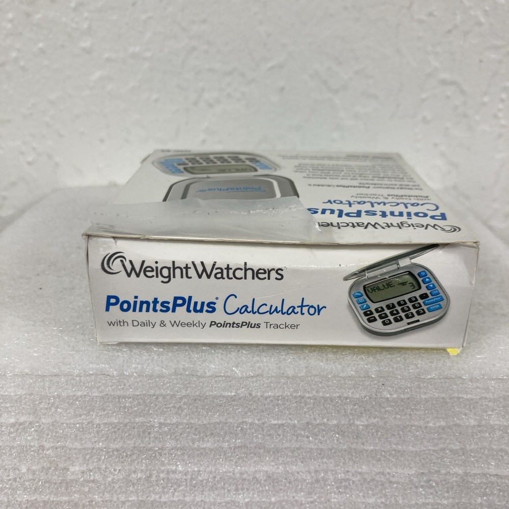VTG Weight Watchers PointsPlus Calculator With User Guide Daily Weekly Tracker