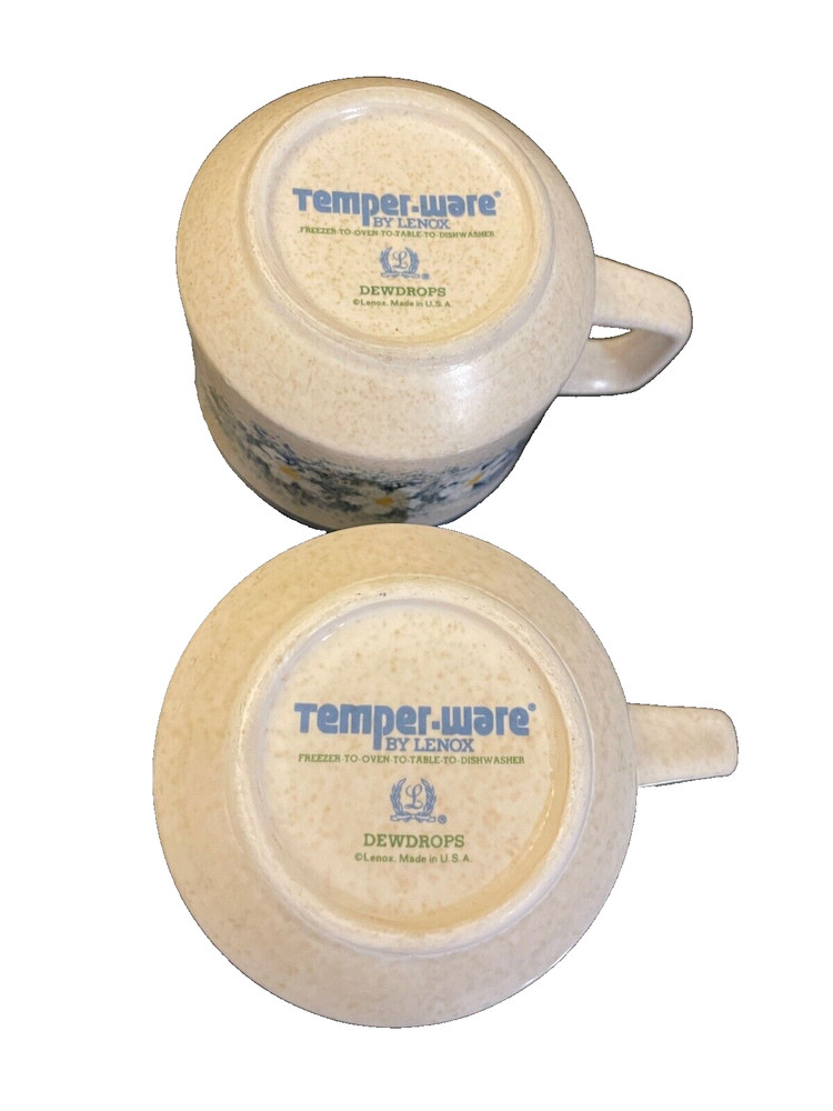 Lenox Temperware ceramic dishware in Dewdrops