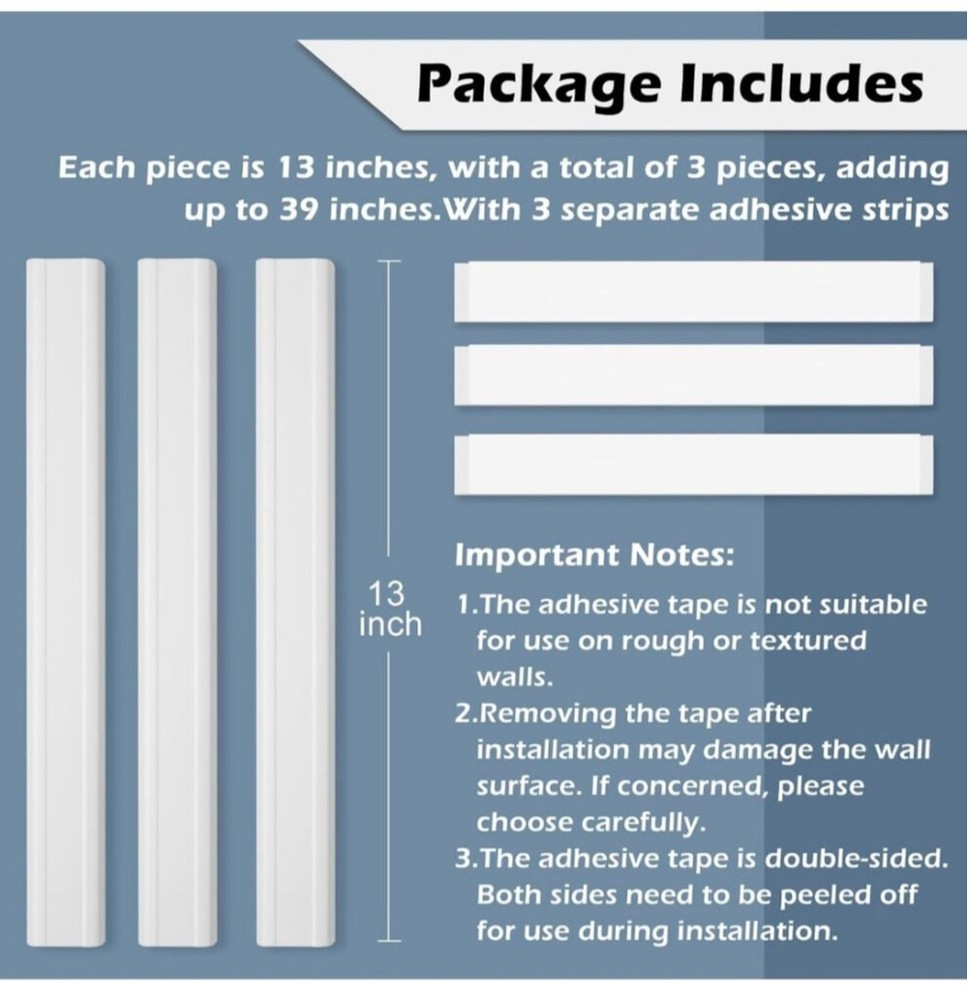 Unbranded Cable Hider 39in White