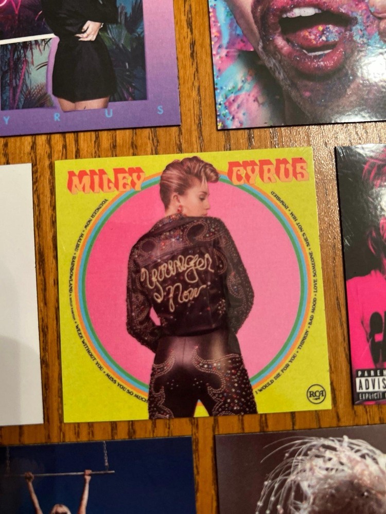 Miley Cyrus fridge magnets