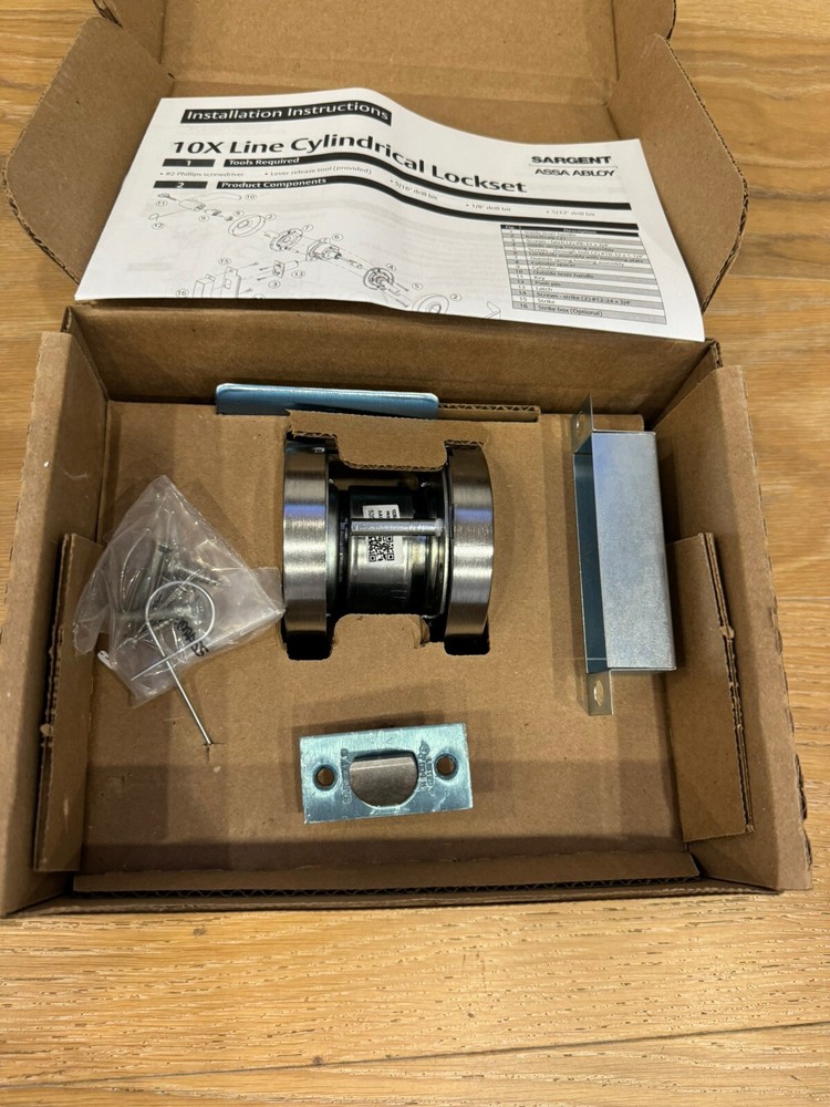 Sargent 10XU15-LP Cylindrical Passage Function Lever Lockset