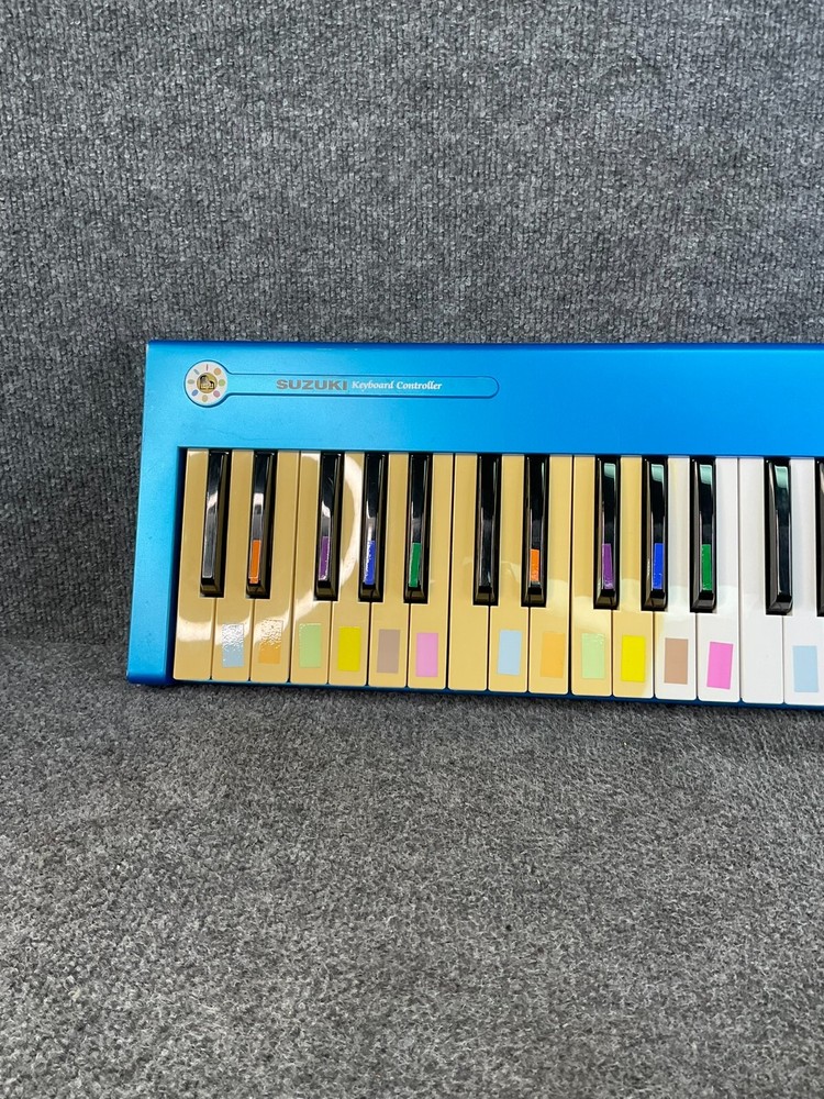 Suzuki SPW-49 USB MIDI Keyboard Controller 49 Key Blue Tested