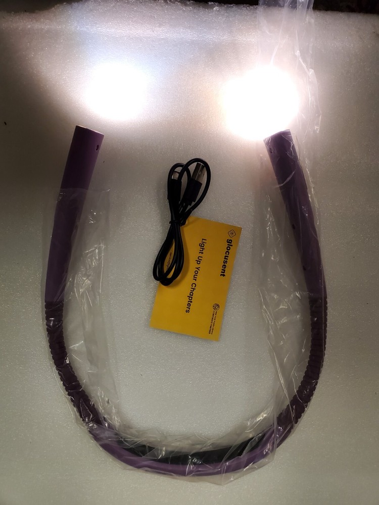 Glocusent Upgraded Led Neck Reading Light Book Light For Reading In Bed