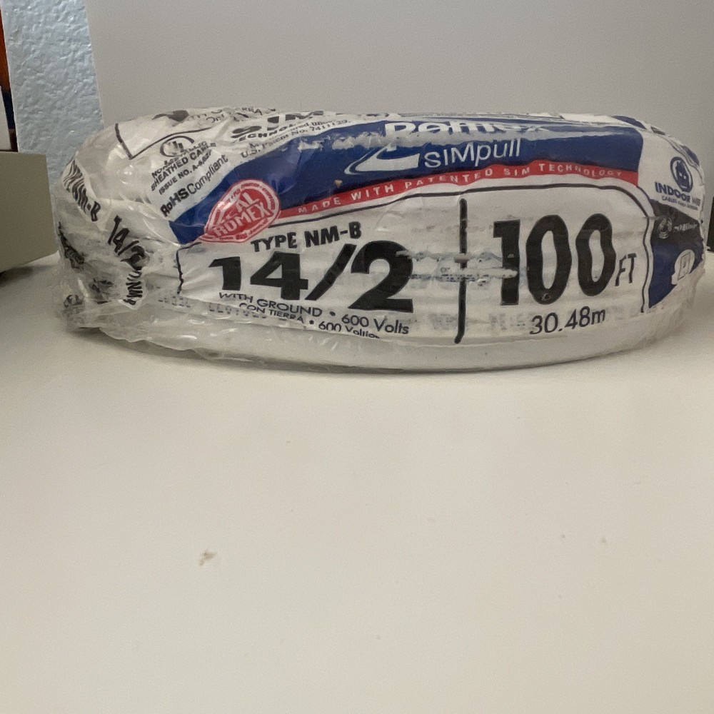 ROMEX 14/2 100FT Indoor Wire Type NM-B