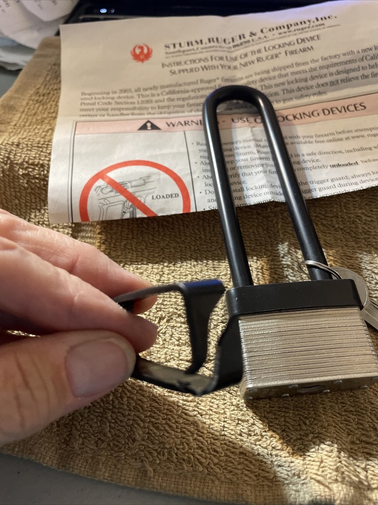 Ruger Gun Lock 5050