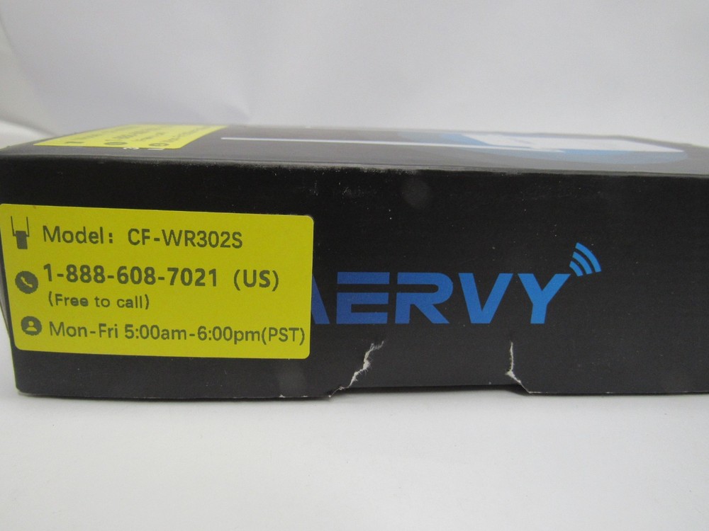 AERVY CF-WR302S 300Mbps WiFi Range Extender-white--- open box