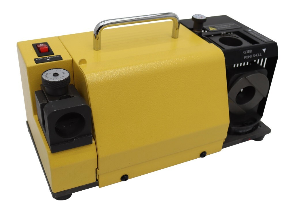 Electric Drill Bit Grinder Sharpener Machine 110V 18 Collets 3-20mm Angle Adjust