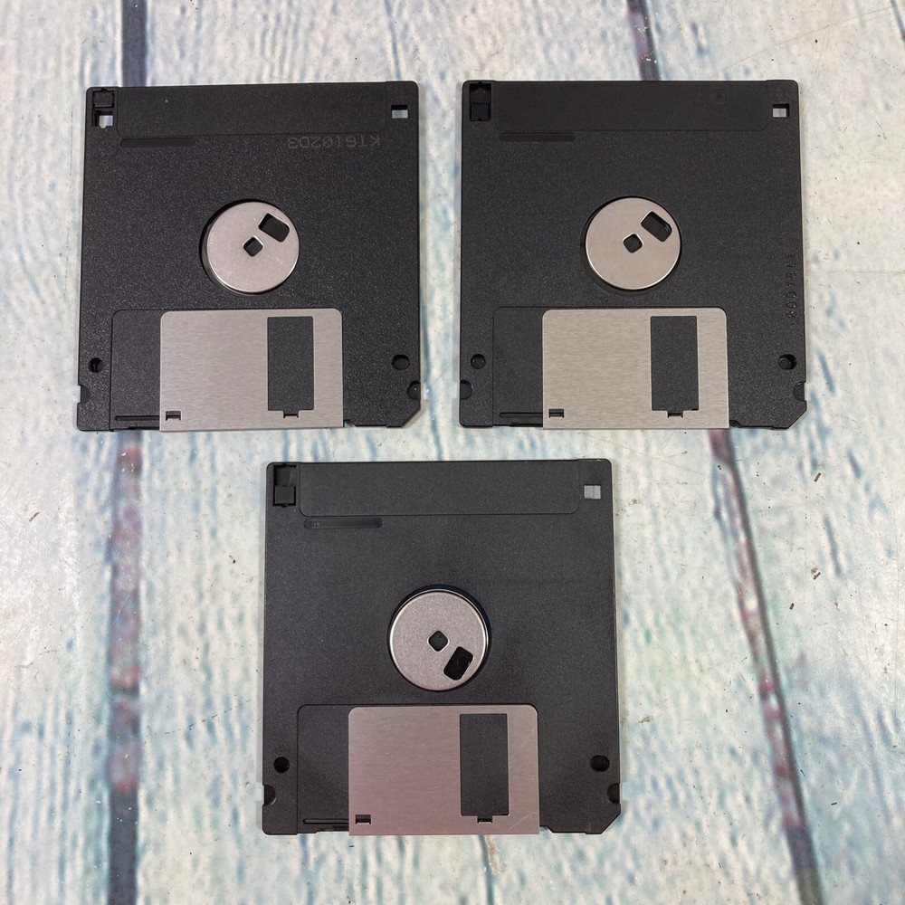 Vintage Max Blast Hard Drive Installation Software - (3) 3.5" Floppy Disks