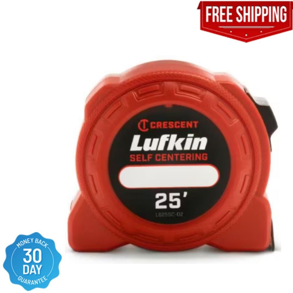 Lufkin 25 Ft. Self-Centering Power Tape Measure