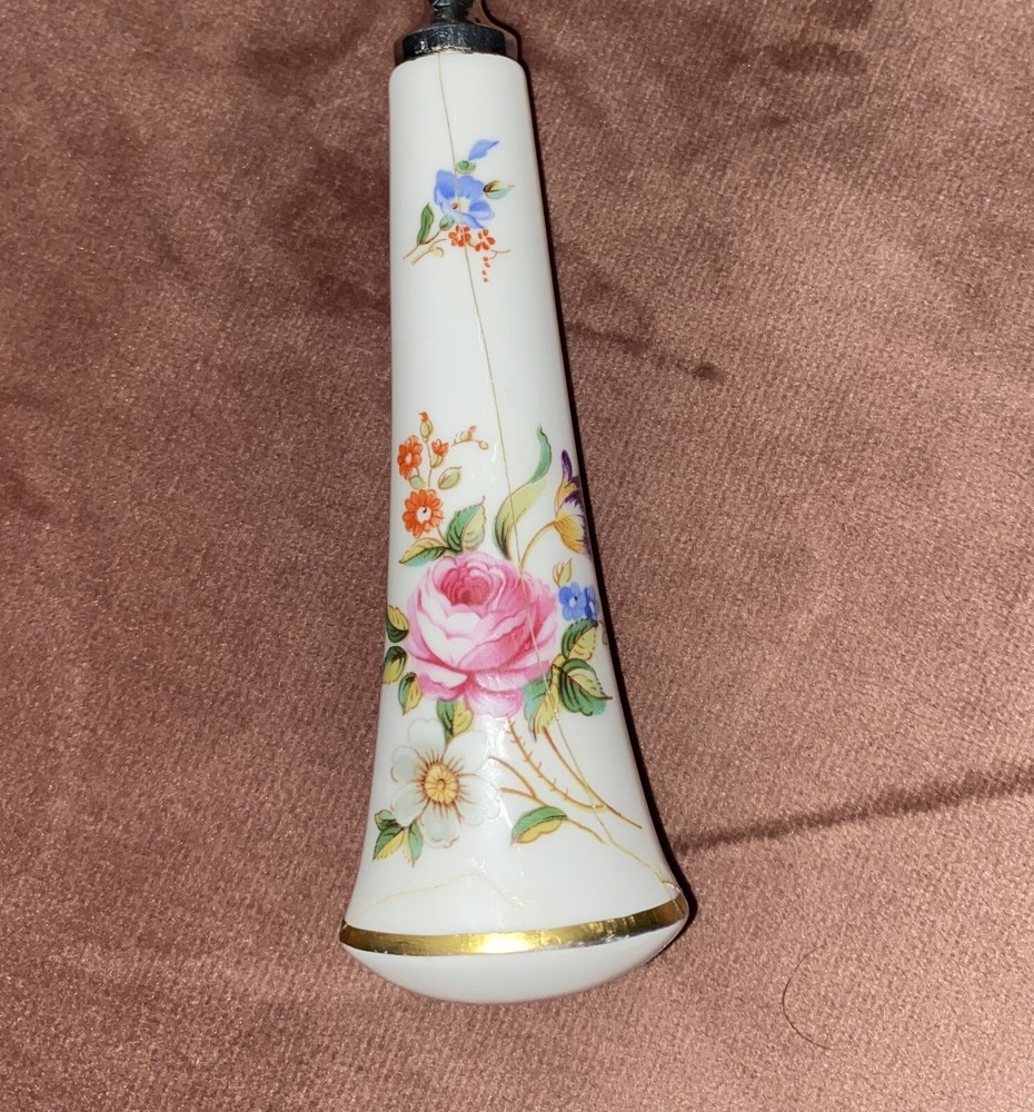 Royal Worcester Silver-Plated & Bone China Handle Cake Server