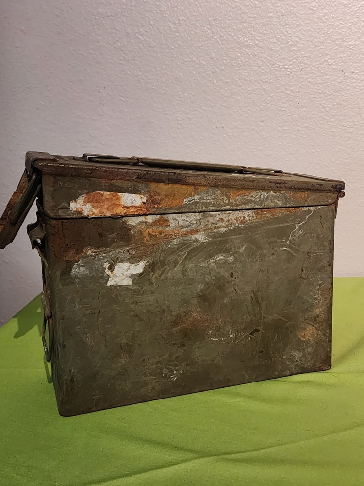 Vintage Military Ammo Box