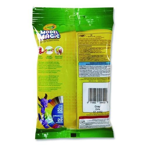 Crayola Model Magic Modeling Compound, Gray, 4 oz Pack