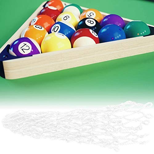 6PCS Pool Table Pockets Set - Billiards Replacement Pockets for Bumper Tables
